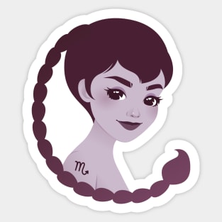 Scorpio Zodiac Sign Sticker